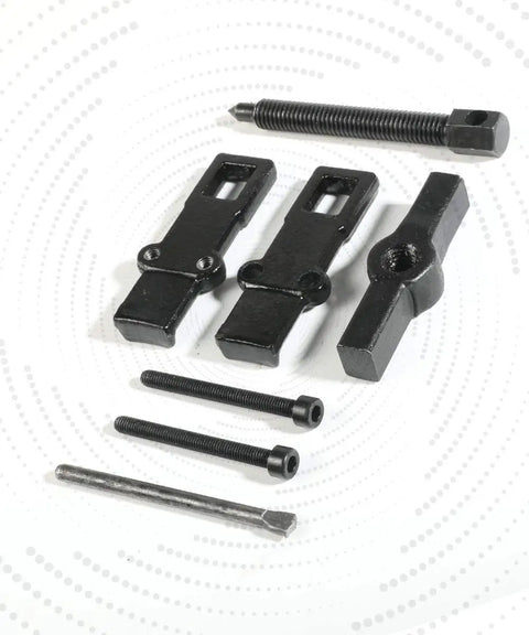 Two Jaw Bearing Puller Tool For Cars And Motorcycles, Beefy Heavy Duty Chrome Vanadium Steel Gear Remover With Heat Treated Mandrel
