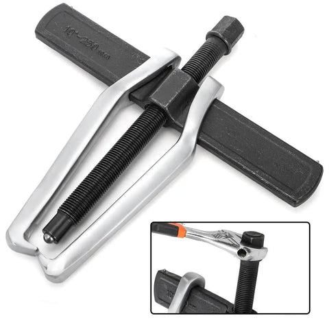 2 Jaw Gear Puller, 10 Inch Two Claw Gear Puller Tool, Heavy Duty Steel Bearing Puller For Flywheels And Industrial Removal