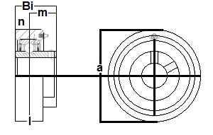 UCC211-34 Bearing Cylindrical Carttridge 2 1/8 Inch