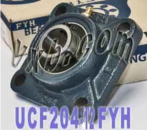 UCF-204-12 FYH Square Flanged Bearing 3/4 inner Mounted Bearing