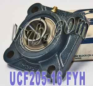 UCF-205-16 FYH Square Flanged 1 inch inner Mounted Bearing
