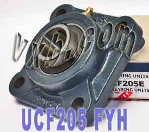 UCF-205 FYH Square Flanged Bearing 25mm inner Diameter Mounted Bearing