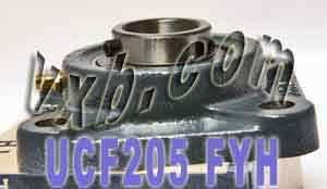 UCF-205 FYH Square Flanged Bearing 25mm inner Diameter Mounted Bearing