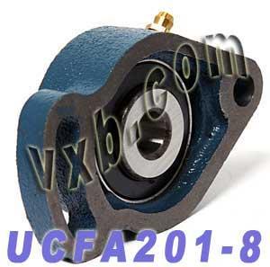 UCFA201-8 Flange Cartridge Bearing Unit 1/2 Bore Mounted Bearing