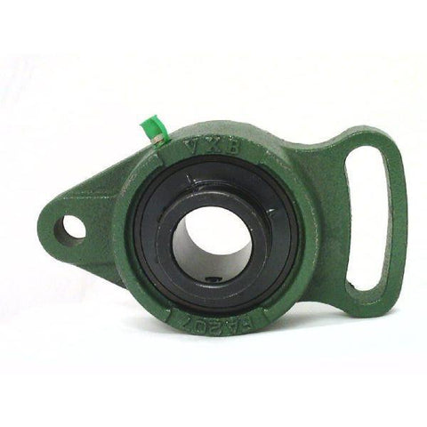 UCFA203 Black Oxide Plated Insert Adjustable Flange Cartridge Bearing Unit 17mm Mounted Bearing