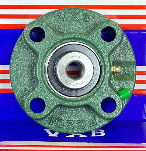 UCFC201-8 Flange Cartridge Bearing Unit 1/2 Bore Mounted Bearing