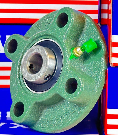 UCFC202 Flange Cartridge Bearing Unit 15mm Bore Mounted Bearing