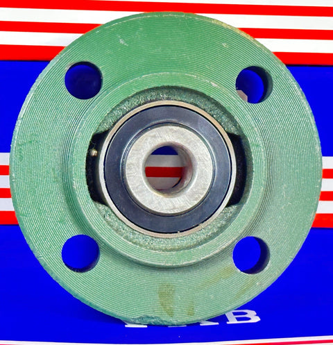 UCFC202 Flange Cartridge Bearing Unit 15mm Bore Mounted Bearing