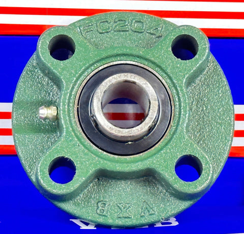UCFC204 Flange Cartridge Bearing Unit 20mm Bore Mounted Bearing