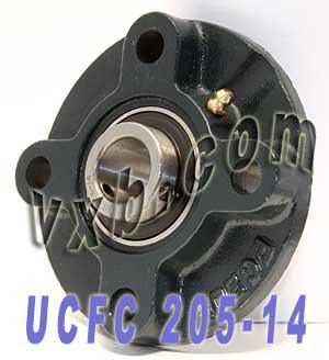 UCFC205-14 Flange Cartridge Unit 7/8 Bearing - VXB Ball Bearings