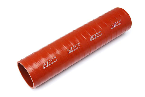 HPS silicone hose, orange, 7/8 in ID × 12 in length, 4-ply reinforced, high-temp tubing
