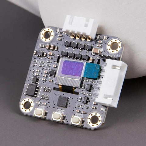 1Set Ultra-Quiet Nema17 Closed-Loop Stepper Motor Driver with OLED Display High-Performance 32-bit ARM Processor for 3D Printers Parts Motor Driver Ensures Zero Step Loss Replaces SERVO42C PCBA, close-up view of circuit board with connectors and components.