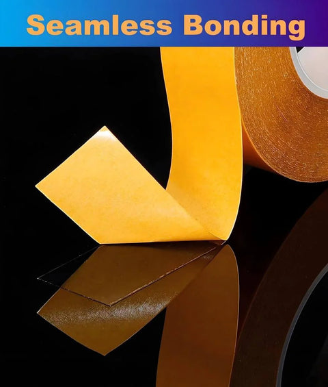 Ultra Thin Clear Double Sided Tape For DIY Crafts And Home Projects roll with strong peel and stick adhesive
