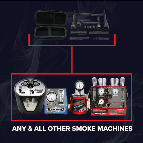 Redline Detection EasyConnect 96-0190 universal EVAP leak detection kit with adapters and carry case