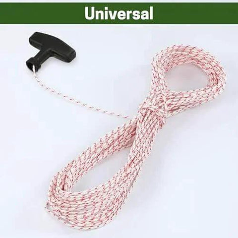 Recoil Starter Rope 3.0mm Diameter 100m Universal Engine Pull Cord for Trimmers Chainsaws and Mowers on white background