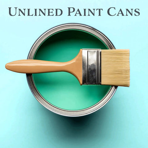 Empty Quart Paint Cans With Lids Pack Of 2 Unlined Metal Cans For Solvents Oil Based Paints Coatings Adhesives And Crafts Value Pack
