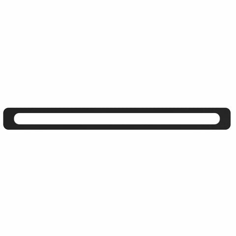 Black foam gasket strip for Megawise vacuum sealer, upper-side replacement