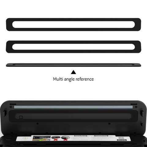Upper-side foam gasket replacement for Megawise vacuum sealer; two black foam strips, easy install, Amazon brand