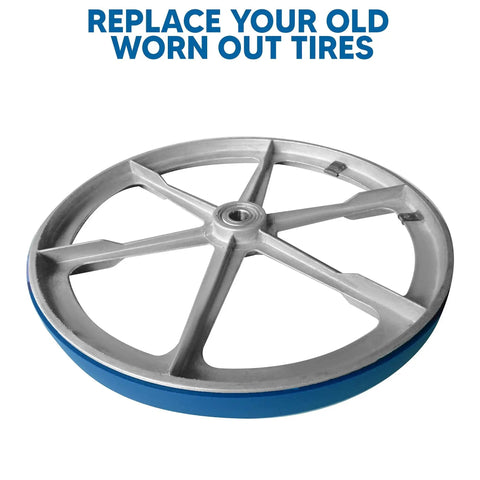Urethane Band Saw Tires For 11 Inch Bandsaws 2 Pack Fits Shopsmith 505641 No Adhesive Needed Heavy Duty Replacement Tires
