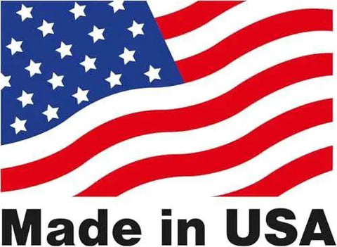 Illustration of the American flag with 'Made in USA' text at the bottom