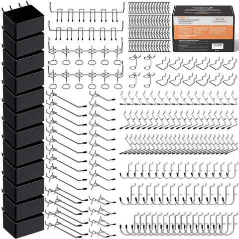 Assorted black and silver utility cart parts from the ✝️ 278-Pack Utility Cart Steel Frame Built for Moving Boxes, Appliances, and Heavy Cargo.