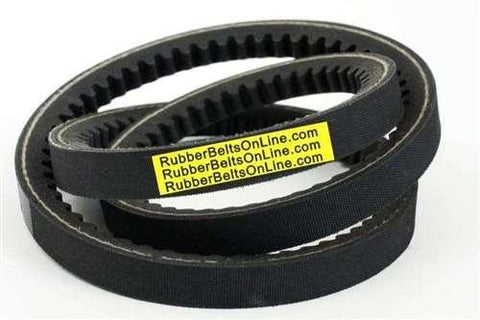 V Belt BX56 Top Width 5/8" Thickness 13/32" Length 59" inch industrial applications - VXB Ball Bearings