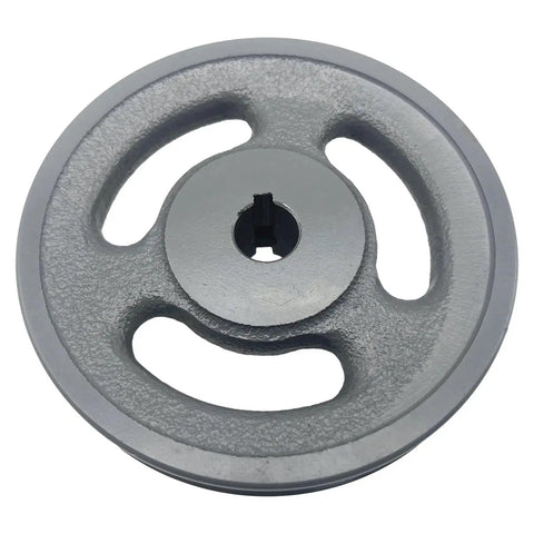 V Belt Pulley 4.75 Inch Outer Diameter With Five Eighth Inch Fixed Bore Cast Iron AK Single Groove For A 3L And 4L V Belts