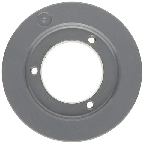 Classical V Belt Sheave for B Belt Section with Three Grooves in Cast Iron, 9.75 Inch Outer Diameter, SK Bushing Required - front view