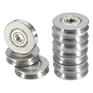 V522ZZ 5mm Bore V-Groove Metal Shielded Miniature Ball Bearing 5x22x5mm - VXB Ball Bearings