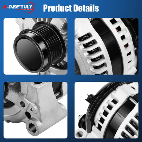 Alternator Replacement For Grand Caravan Journey Avenger Town And Country 200 Ram CV Routan 2011 2020 V6 3.6L 12V 160A