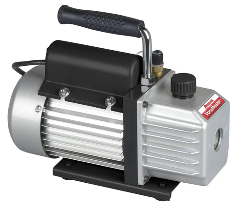 VacuMaster Single Stage Vacuum Pump For HVAC And Refrigeration Service With 1.5 CFM Free Air Displacement 115 Micron Rating