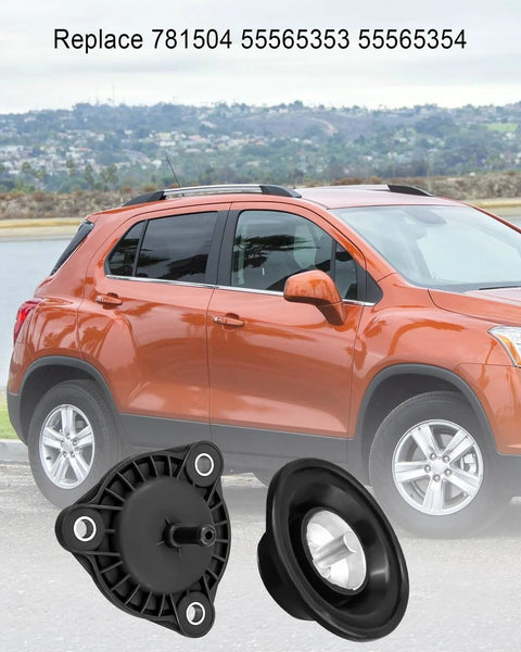 QAGGUM vacuum actuator, 2-piece black plastic kit with seal for Chevy Cruze/Sonic Trax Buick Encore