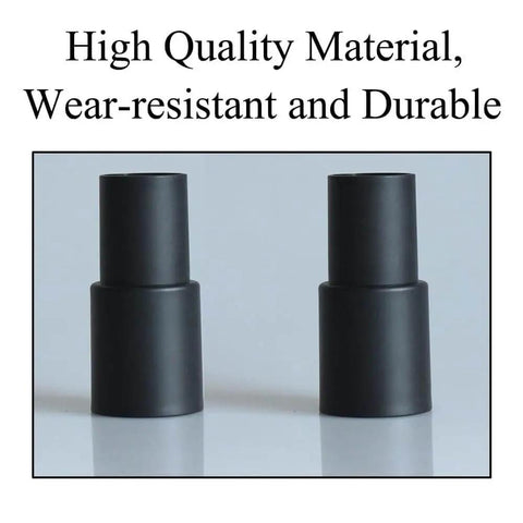 Two Piece Universal Vacuum Hose Adapter Kit That Really Works With Reducer Attachments Converts 1.26 Inch To 1.37 Inch Dust Hose Port