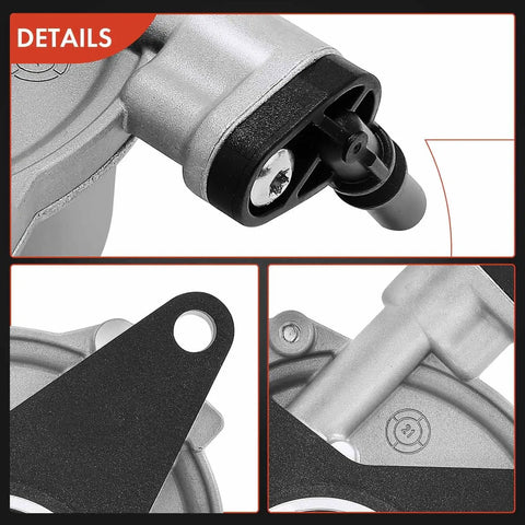 Close-up of Reliable Vacuum Pump Replacement for Jeep Dodge and Fiat Vehicles, showing details of OEM style design