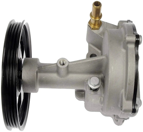 Side view of Vacuum Pump Replacement 904-861 for Cadillac Chevrolet GMC Vehicles OE quality direct fit pump with durable construction