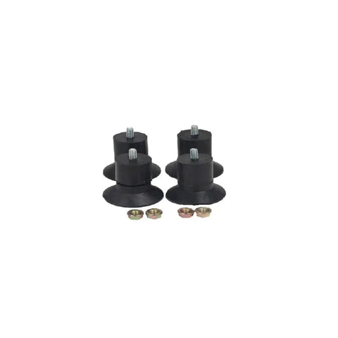 Set of four suction pads for Oil Free 6 CFM Vacuum Pump 110V 780W Quiet High Vacuum Piston Compressor with included hardware