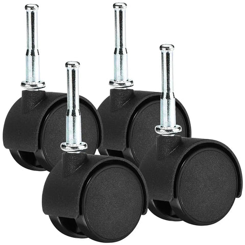 4 Pack Caster Wheels For Vacuum Cleaners Replacement Durable And Easy To Install For Enhanced Mobility And Stability