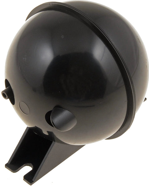 Dorman vacuum storage canister, black plastic with mounting bracket for select vehicle models