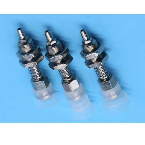 Heavy Duty Industrial Vacuum Suction Arm Accessory With Metal Tracheal Adapter And 30mm 3 Layer Suction Cup shown in detail