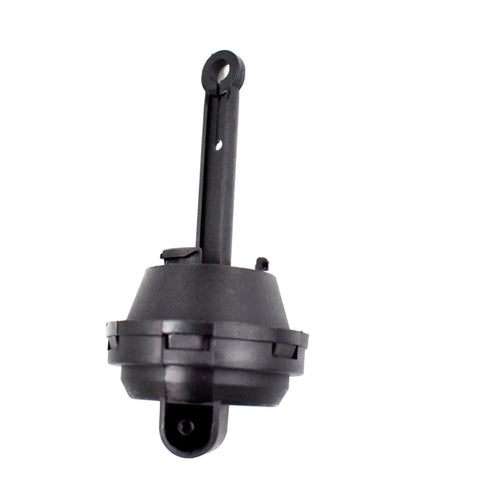 ANTUKO valve vacuum unit actuator, black plastic housing with tall vertical lever ending in a loop and bottom mounting lug
