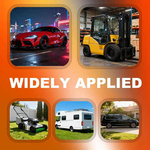 Application scenarios for Two Pack 200 Ml Steel Manual Oil Dispenser Cans With Durable Metal Spout for vehicles, machinery, and outdoor use.