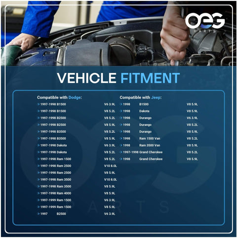 Mechanic checks engine compatible with New 12V 136A Alt For Dodge Durango Dakota RAM And Jeep Cherokee 1992 To 1998