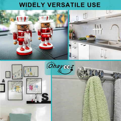 Various uses of Ultra Strong Double Sided Tape For Indoors And Outdoors, Heavy Duty Removable Clear Nano Adhesive, 10 Feet, on decor.