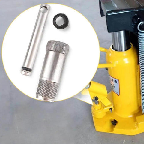 Vertical Jack Oil Pump Core 67mm For 32 Ton 50 Ton And 100 Ton Hydraulic Jacks shown with metal components and hydraulic jack
