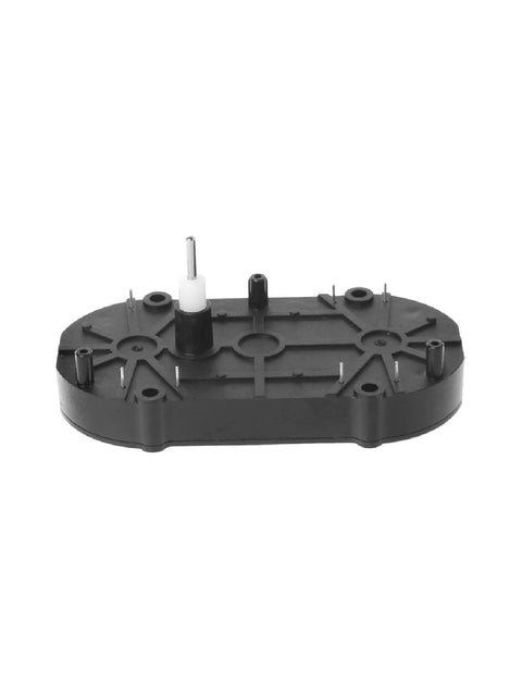 1 Pcs VID28-05 Stepper Rotation Motor 270 Degrees Auto Instrument Machine, black dual-shaft device, top view.