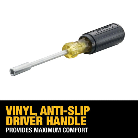 Screwdriver from Durable 247-Piece Mechanic Tool Set With One Quarter, Three Eighths, And One Half Inch Drives, SAE Sockets, Ratchets