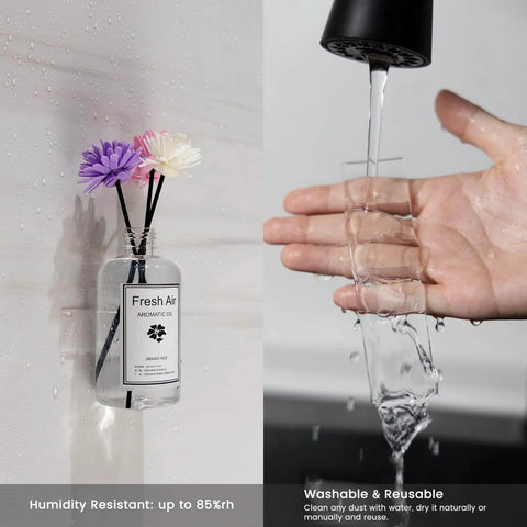 Heavy Duty Double Sided Tape Nano Clear Mounting Tape Sixteen Point Four Feet Extra Large Removable Traceless Adhesive holding vase