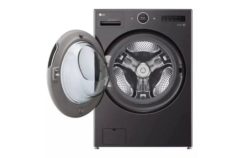 Effortless, space saving 5.0 cu ft all-in-one washer dryer combo with TurboWash360 and WiFi lets you wash and dry in a single compact ventless unit