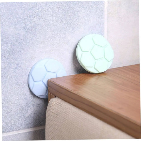 Five Pack Washing Machine Door Bumpers With Strong Adhesive Protective Pads For Washer Leveling And Wall Protection on wall