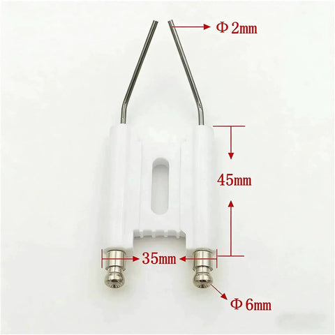 Waste Oil Burner System Kit With 3.5mm Nozzle Siphon Full Cone Oil Nozzle 15KV Ignition Transformer Air Swirler dimensions
